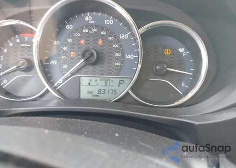 2016 Toyota Corolla Le z USA, uszkodzony, nr VIN 2T1BURHE0GC665479